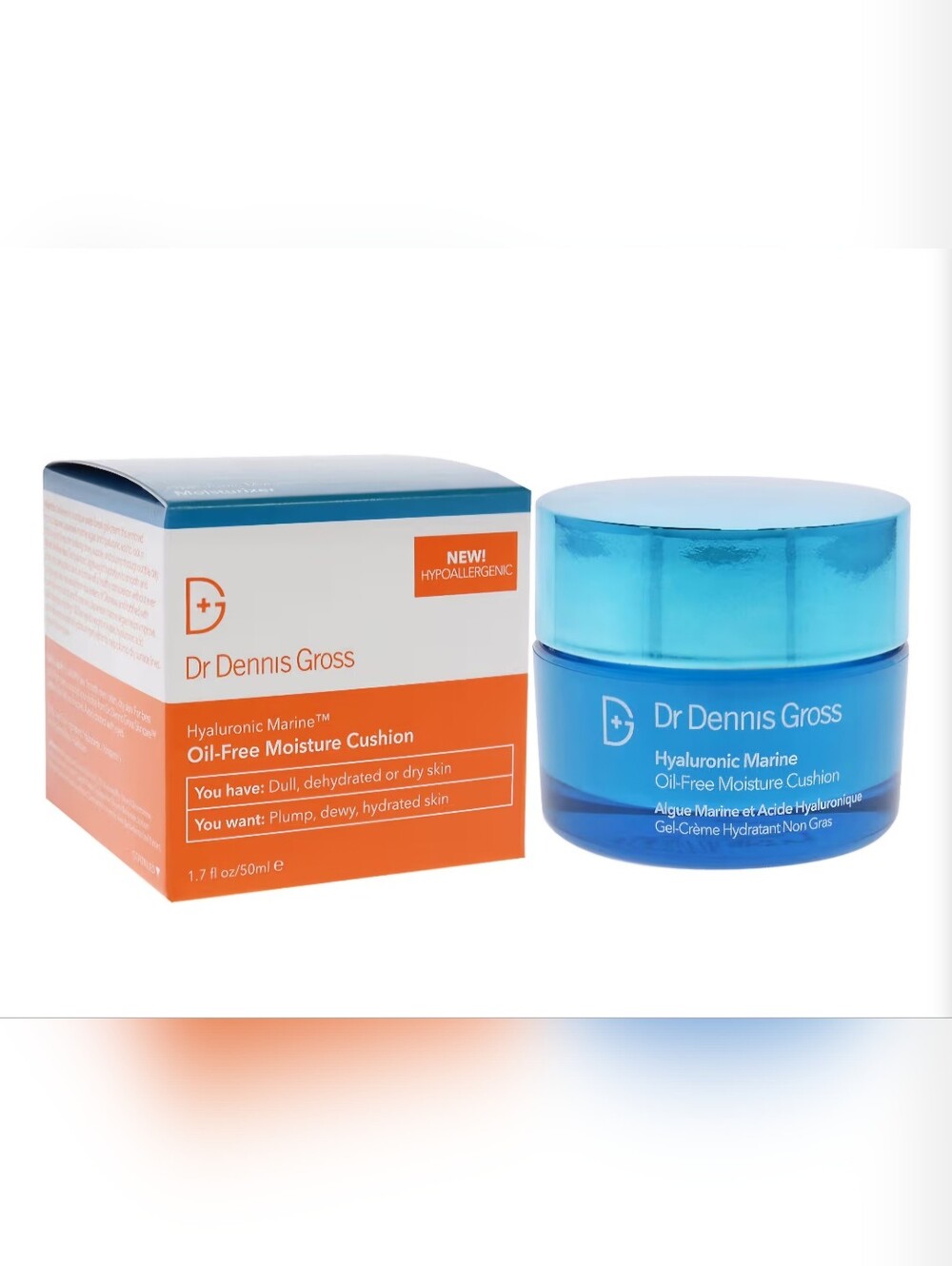 Dr. Dennis Gross Hyaluronic Marine Oil Free Moisture Cusion 2.0 oz.